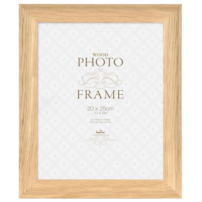 Cadre photo Studley - Bois - 20 x 25 cm - Naturel