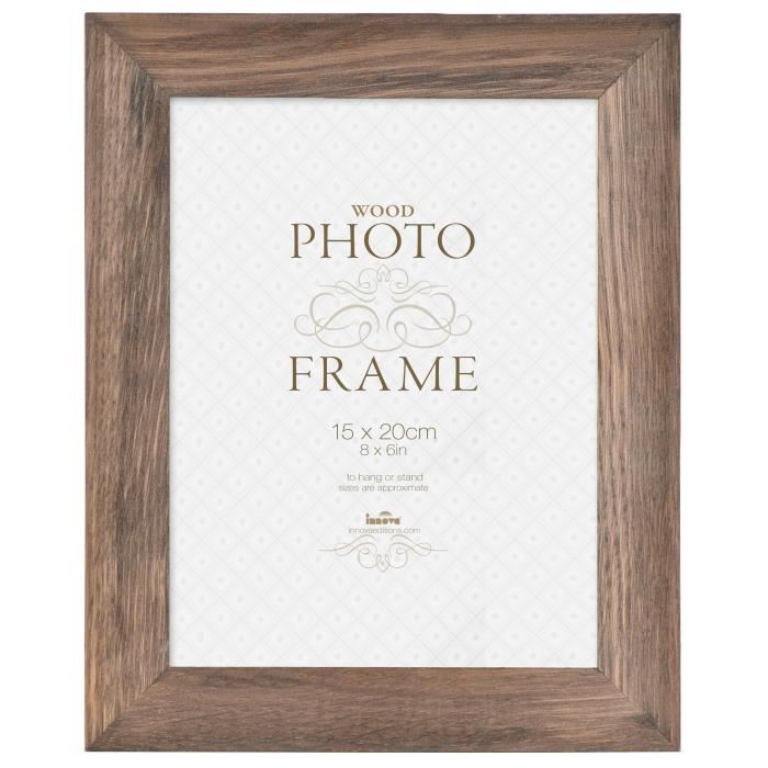 Cadre photo Studley - Bois - 15 x 20 cm - Marron