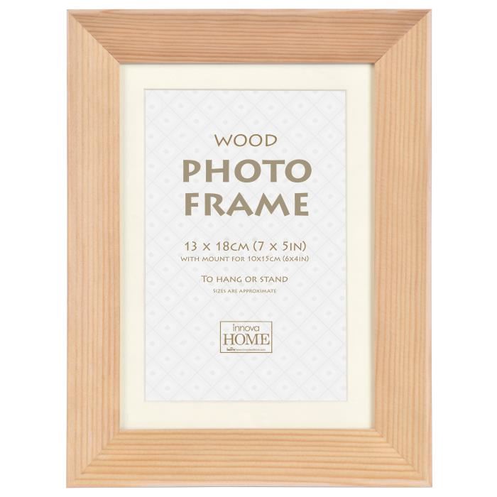 Cadre photo Deep Set - Bois - 13 x 18 cm - Naturel