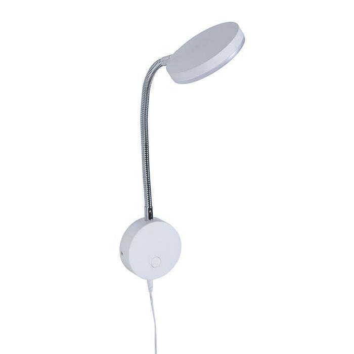 FINN Applique en métal LED L8,5 x 47,5 cm Blanc