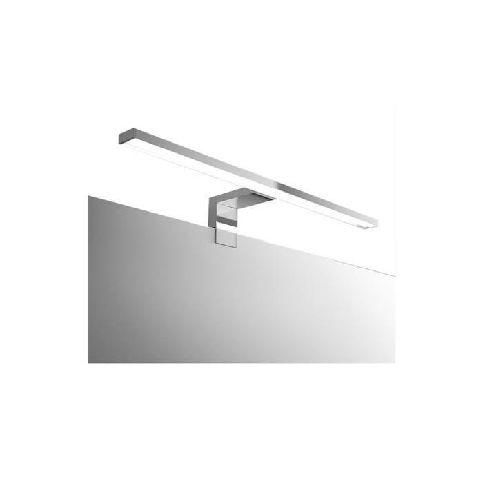 Applique miroir salle de bain  30 cm chrome