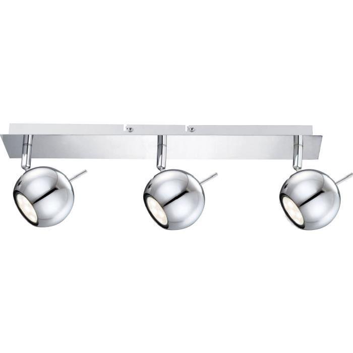 GLOBO Applique chrome L44 x l8 x h14,5 cm