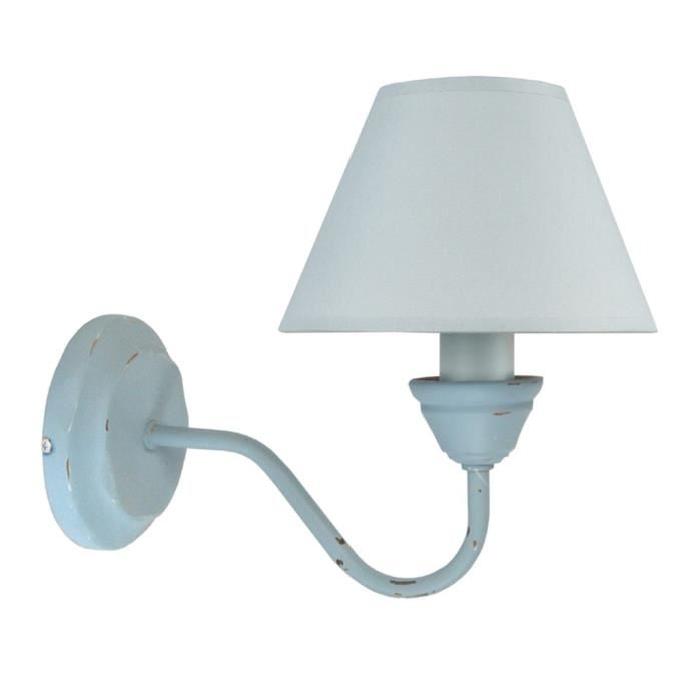 Applique murale DAX  Gris bleu  E14 40W