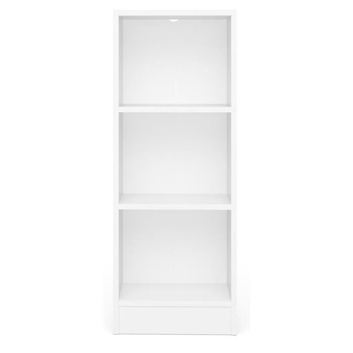 SWISSE Bibliotheque style contemporain blanc - L 107,2 cm