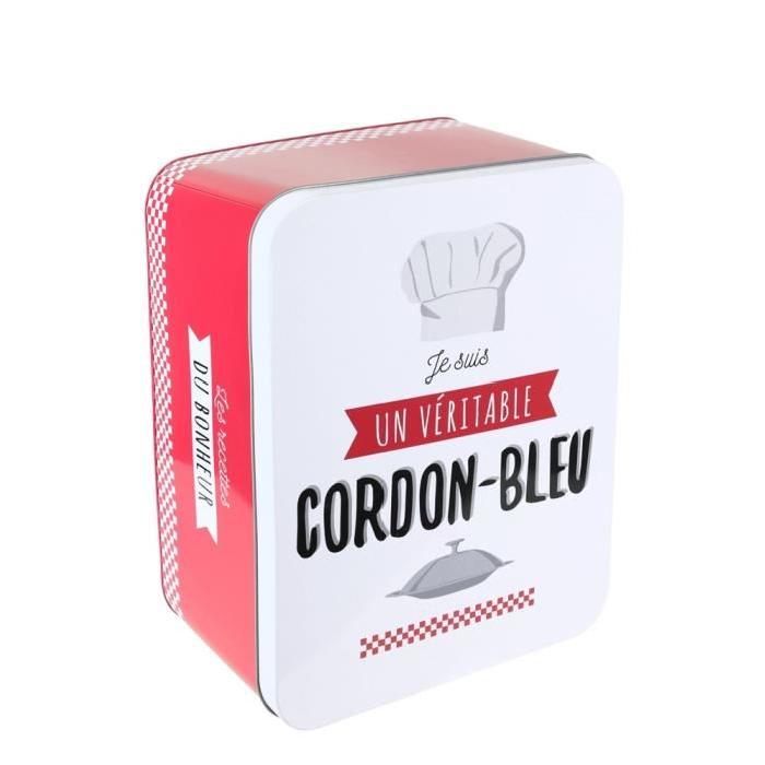 Boîte en Métal Cordon Bleu