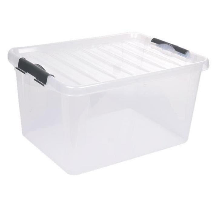 CODICO Boîte de rangement Clip Box Light 4 L 27,5x18,5x13 cm transparent