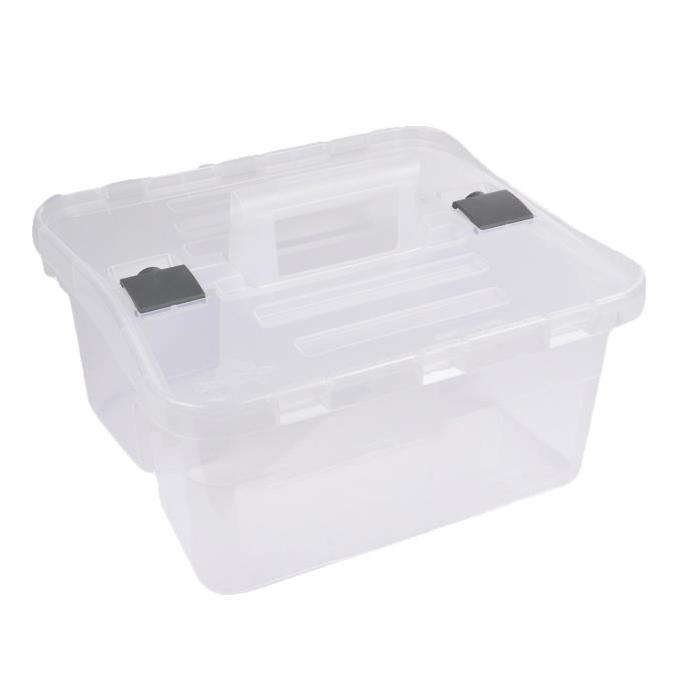 CODICO Boîte de rangement Caddy Box 38x35xh25 cm transparent