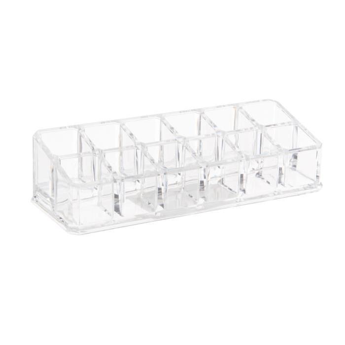 Boite de rangement organisateur salle de bain vanitys - 17x6x4 cm