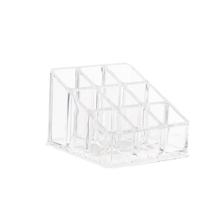 Boite de rangement organisateur salle de bain vanitys - 9x9x6 cm