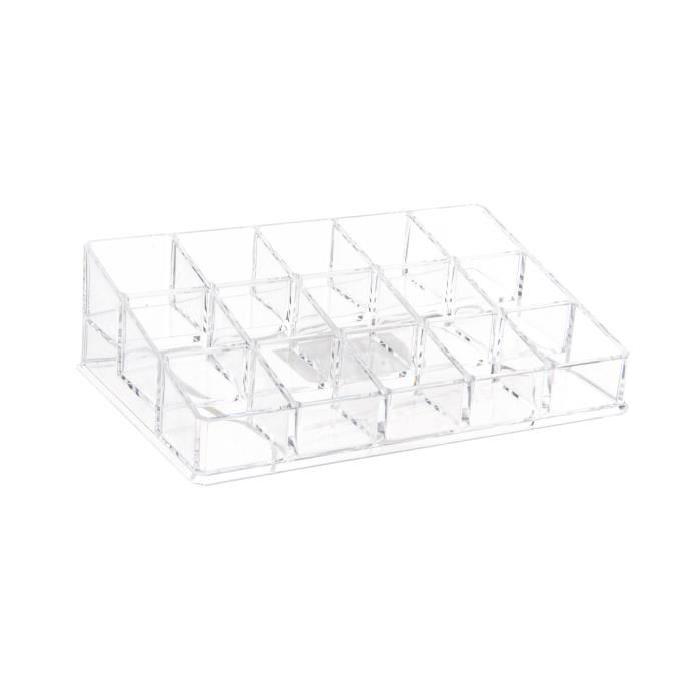 Boite de rangement organisateur salle de bain vanitys - 20x13x6 cm