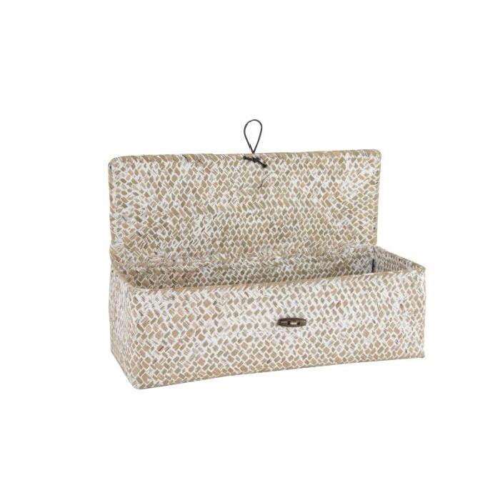 Boite A Bijoux Fibre 33x12x11cm