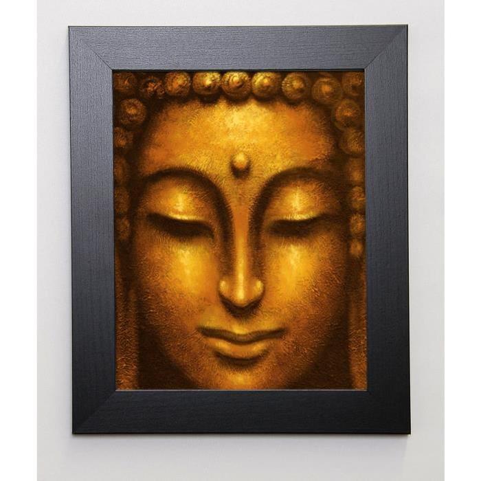 NATARAJA Image encadrée Siddhartha 31x37 cm Or