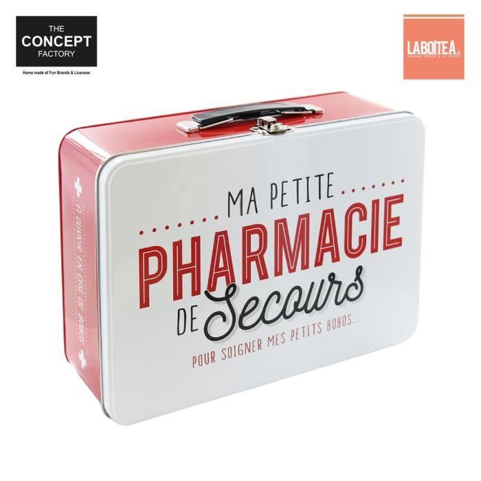 Boîte en Métal Pharmacie