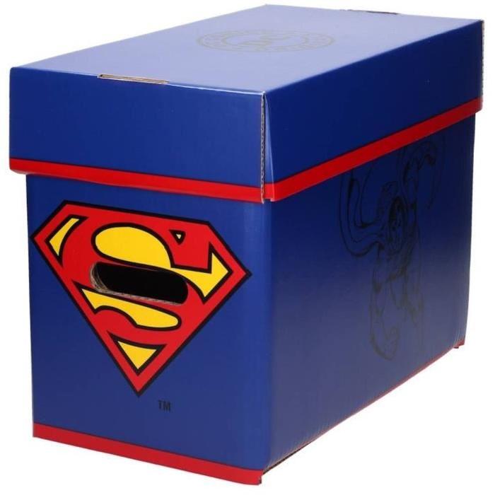 WTT DC UNIVERSE SUPERMAN - Ultra Pro - Boite Cartoon Comic - 35 x 19 x 30cm
