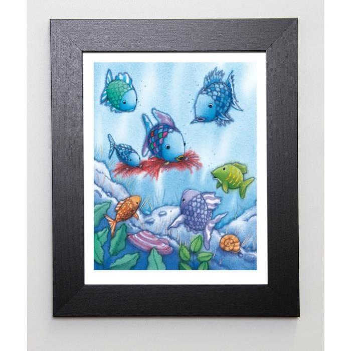 PFISTER Image encadrée The Rainbow Fish V 31x37 cm Multicolore