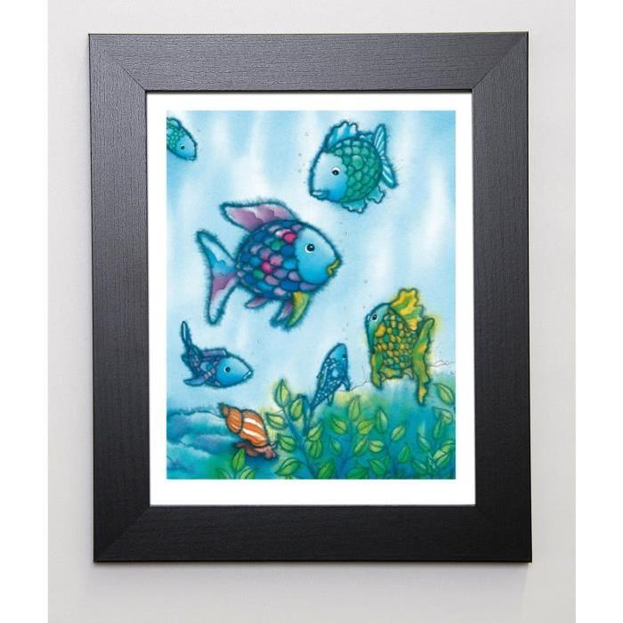 PFISTER Image encadrée The Rainbow Fish VI 31x37 cm Multicolore