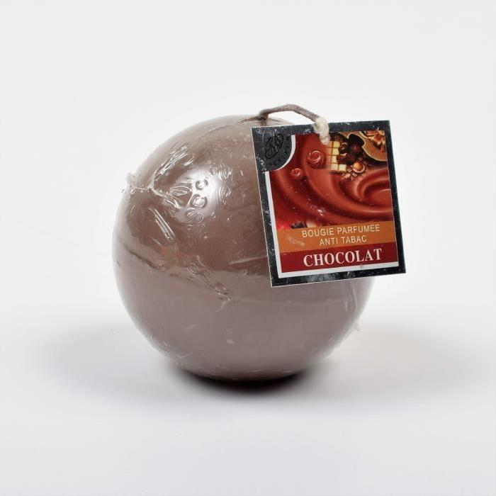Bougie parfumée ronde Chocolat dia - 7.5 cm