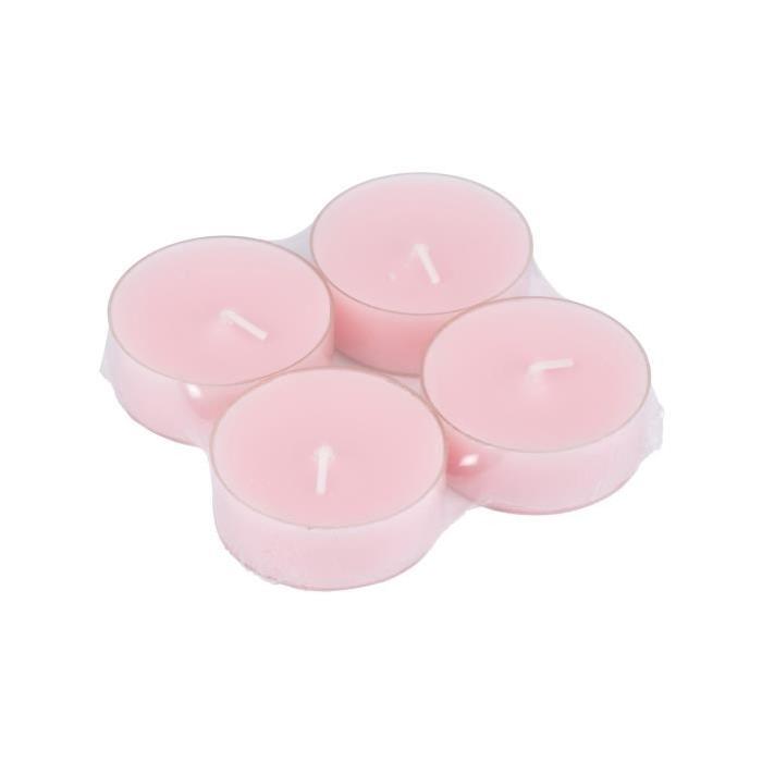 Lot de 4 bougies maxi chauffe plat Cannelle ceylan