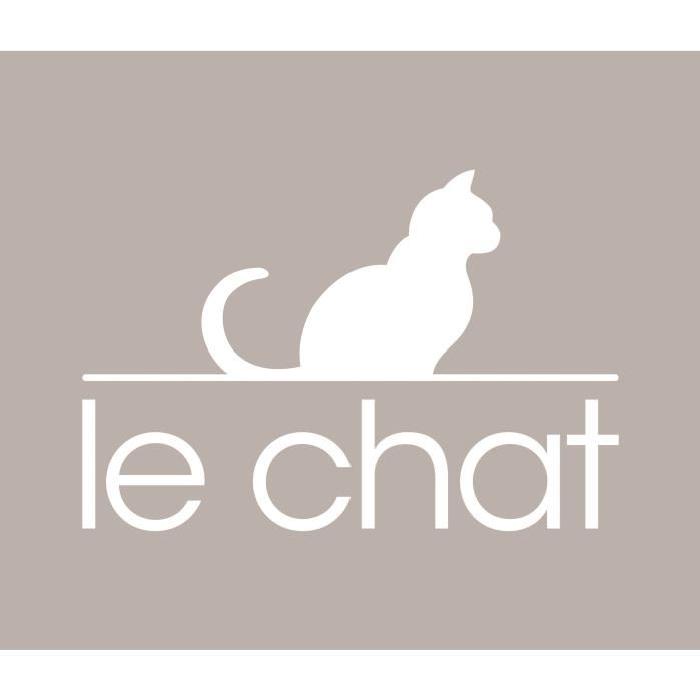 LE CHAT Bougie parfum Citron  - Ř 6,8 x H 11,5 cm - Jaune