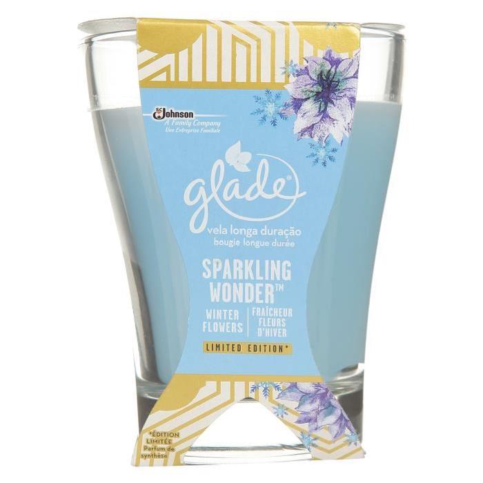 GLADE BY BREEZE Bougie longue durée - Fleurs hivernales