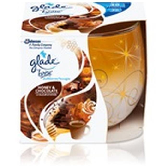 GLADE Bougie Anti-tabac Parfumée By Brise Sweet Home - Pot décoratif - 120 g