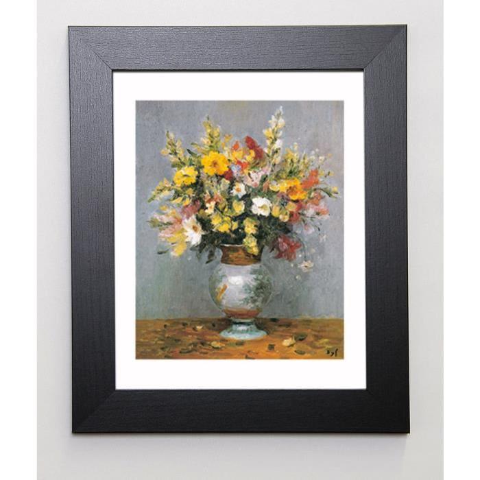 DYF Image encadrée Bouquet d'automne 31x37 cm Multicolore