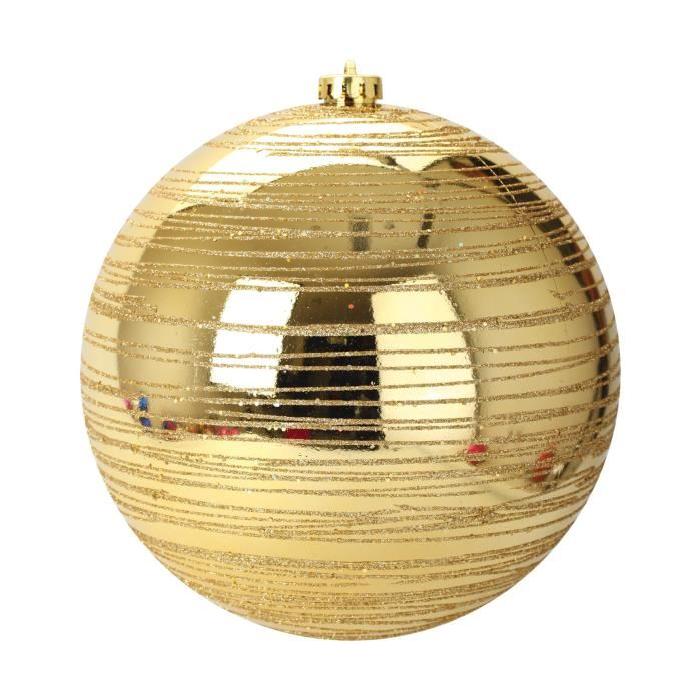 Boule de Noël or diametre 20 cm