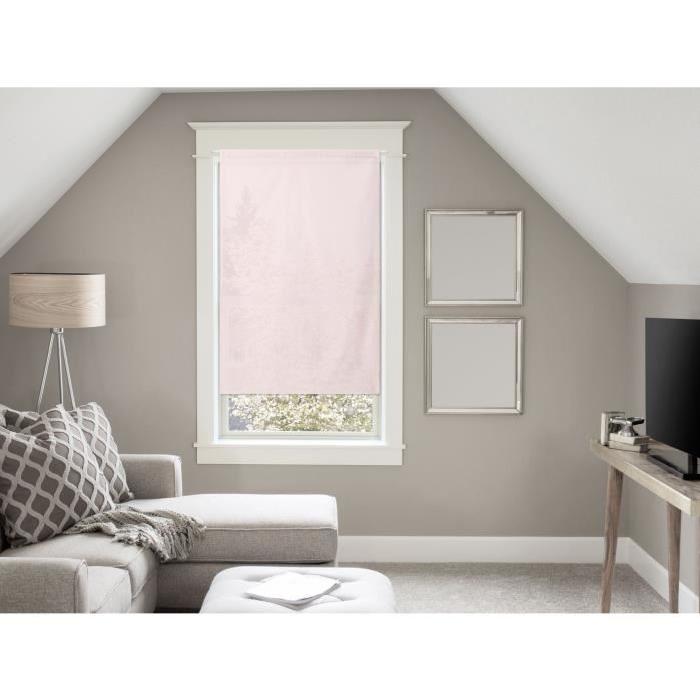 SOLEIL D'OCRE Brise bise Panama - 45x90 cm - Rose