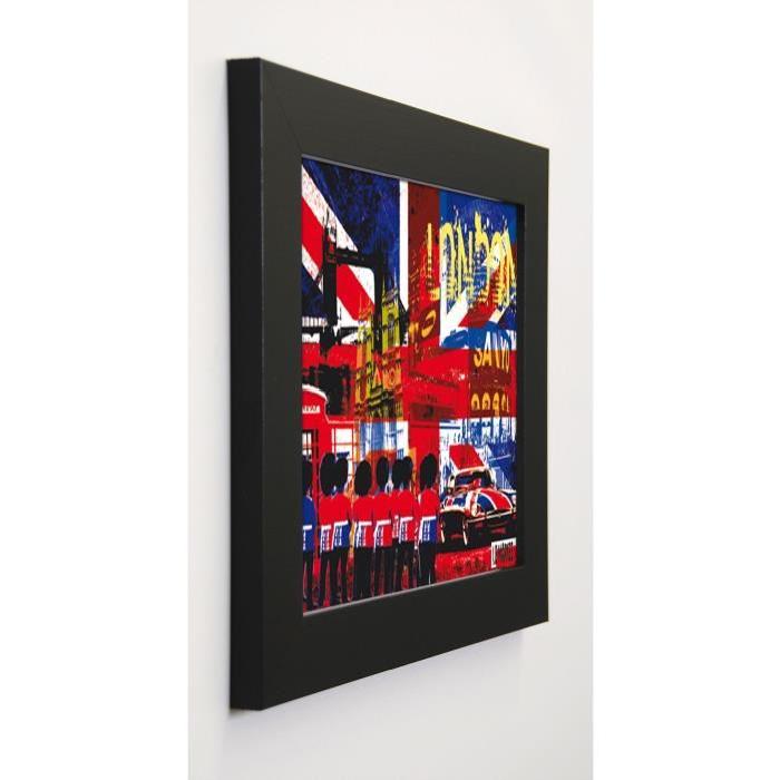 LE MARKEE Image encadrée The Spirit Of London 31x37 cm Multicolore