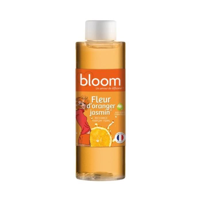 DEVINEAU Recharge pour diffuseur de parfum a froid Bloom - Fleur d'Oranger Jasmin - 150ml