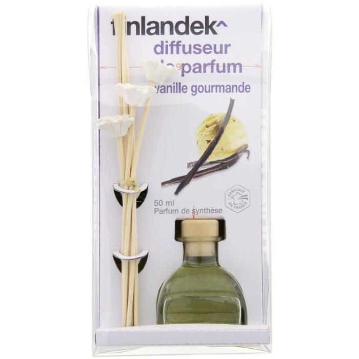 FINLANDEK Diffuseur de Parfumum - Parfum vanille - Ivoire