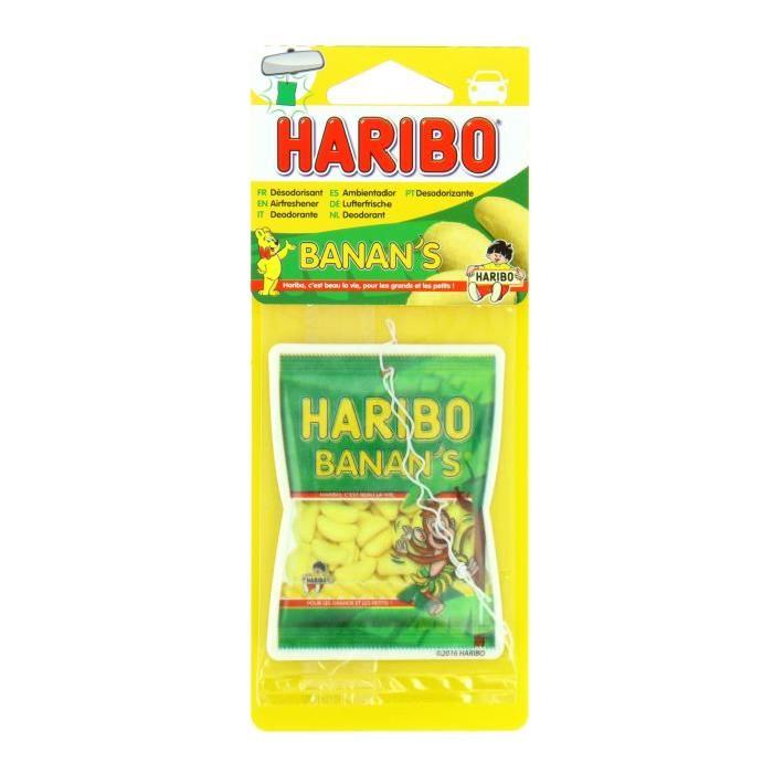 HARIBO Carte parfumée senteur  BANAN'S