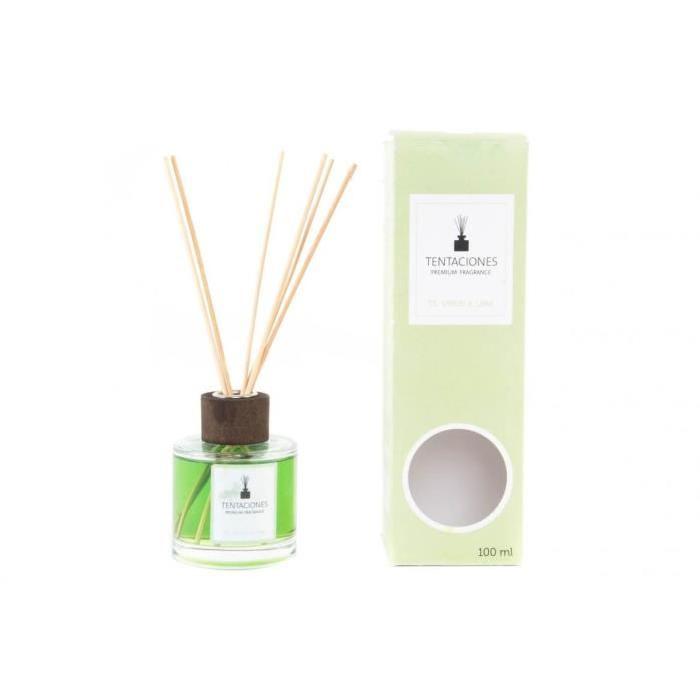 MIKA Diffuseur parfum Thé vert & Citron - Bâtons - 100ml