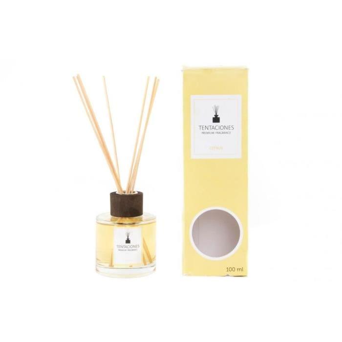 MIKA Diffuseur parfum Citron - Bâtons - 100ml