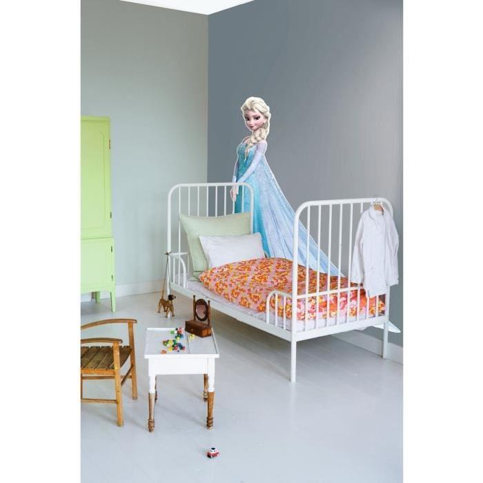 ELSA Reine des neiges Maxi sticker 105x125 cm bleu