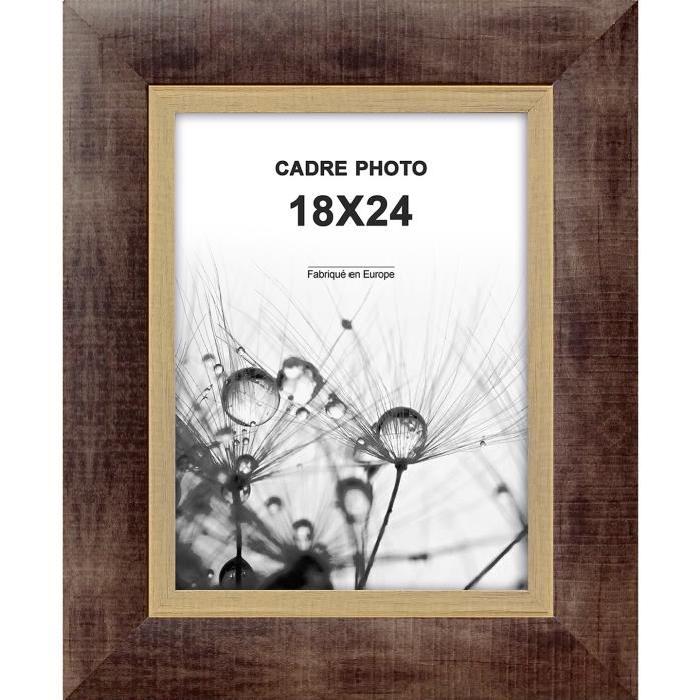 Cadre photo  -  Amsterdam  -  18x24 - Wengue moulure - 62mm