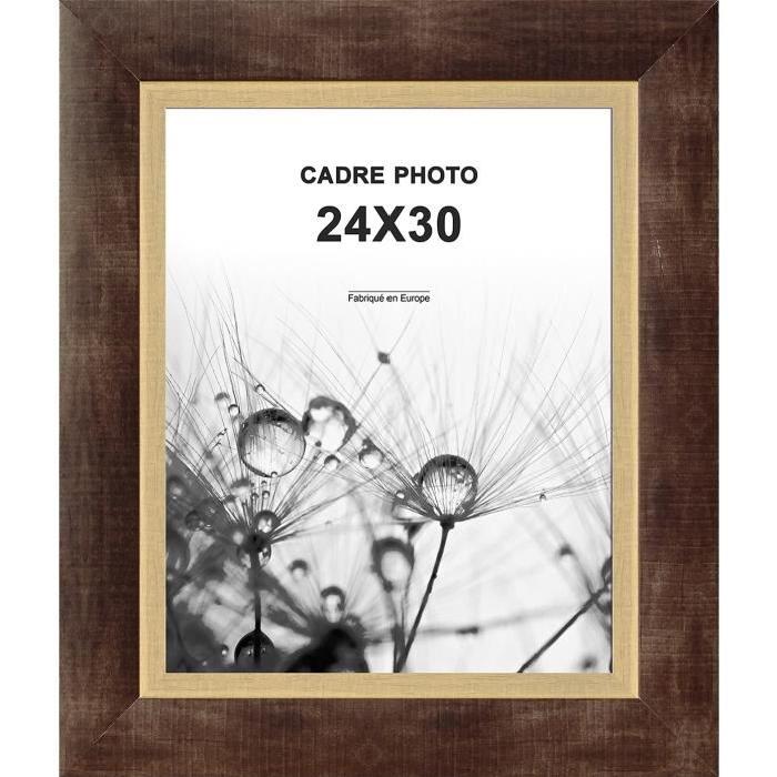 Cadre photo  -  Amsterdam  -  24x30 - Wengue moulure - 62mm