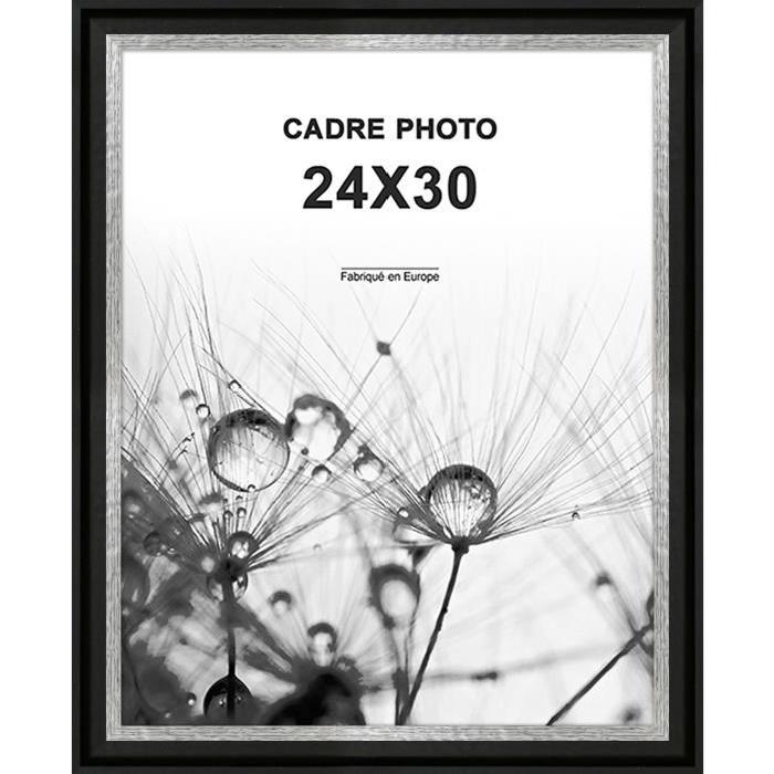 Cadre photo  -  Barcelone  -  24x30 - Noir moulure - 20mm