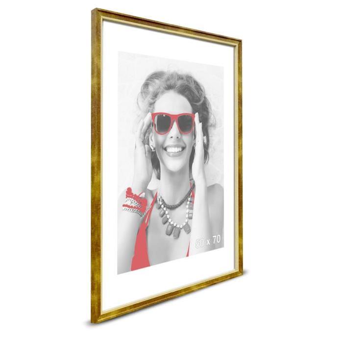 WOOD Cadre photo 50x70 cm miel