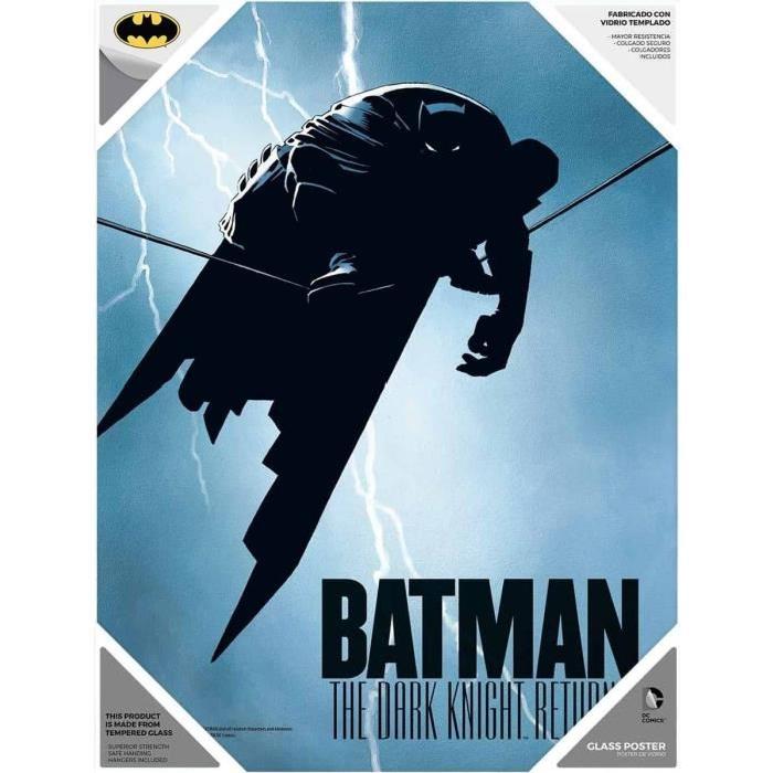 WTT DC COMICS DARK KNIGHT RETURNS MILLER - Poster en verre trempé - 30x60cm