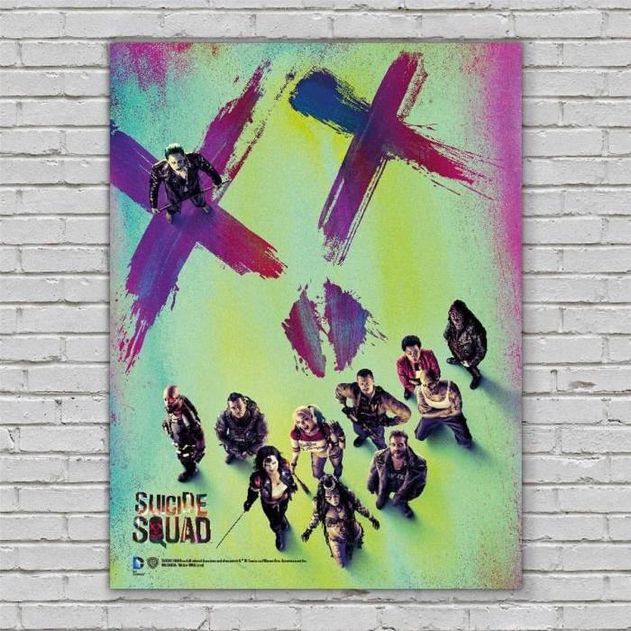 SUICIDE SQUAD XX Glass Poster