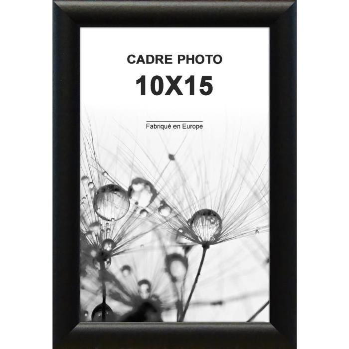 CLASSICA Cadre photo 10x15 cm Noir mat