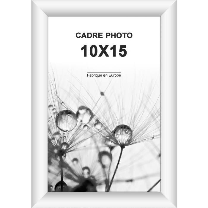 CLASSICA Cadre photo 10x15 cm Blanc mat