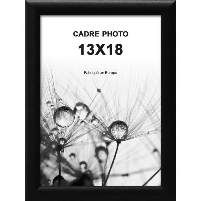 CLASSICA Cadre photo 13x18 cm Noir mat