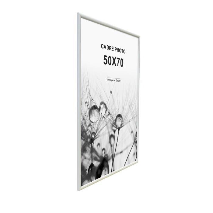 ALTANA Cadre photo 50x70 cm Blanc mat