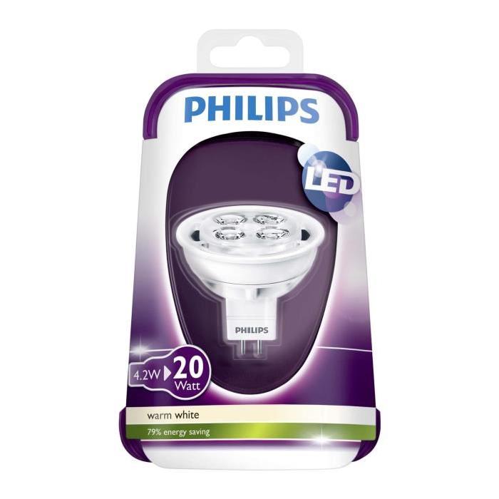 PHILIPS Capsule Ampoule LED 20W GU5,3 12V