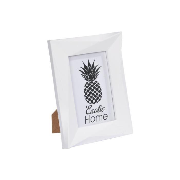 Cadre photo Ananas Exotic - 10x25 cm - Origami - Blanc