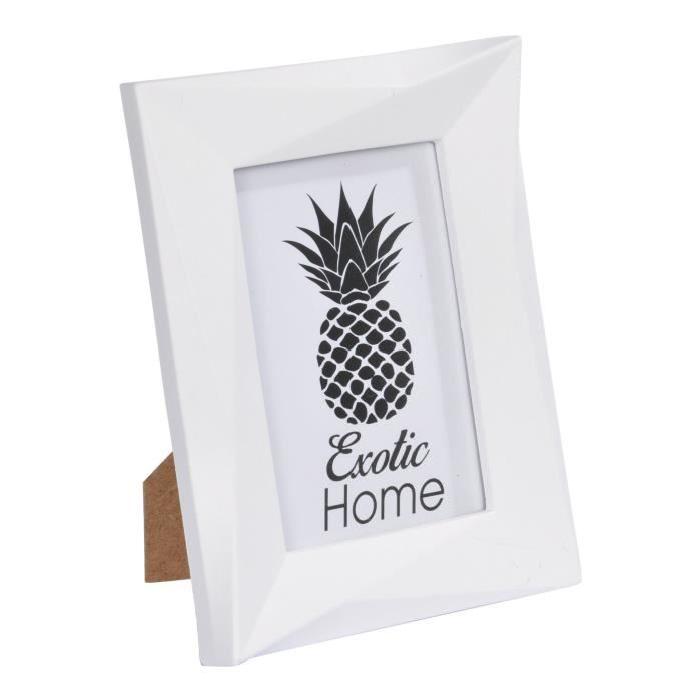 Cadre photo Ananas Exotic - 20x25 cm - Origami - Blanc