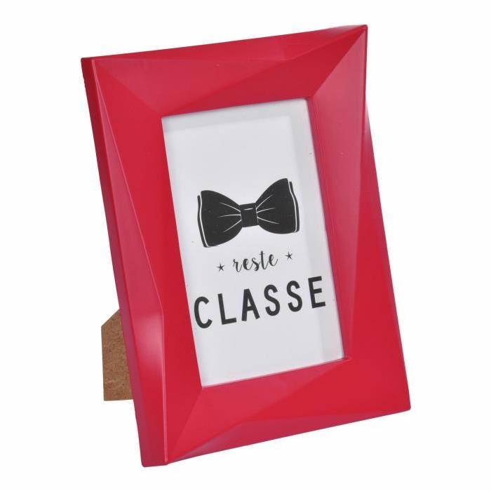 Cadre photo Reste Classe - 20x25 cm - Origami -Rouge