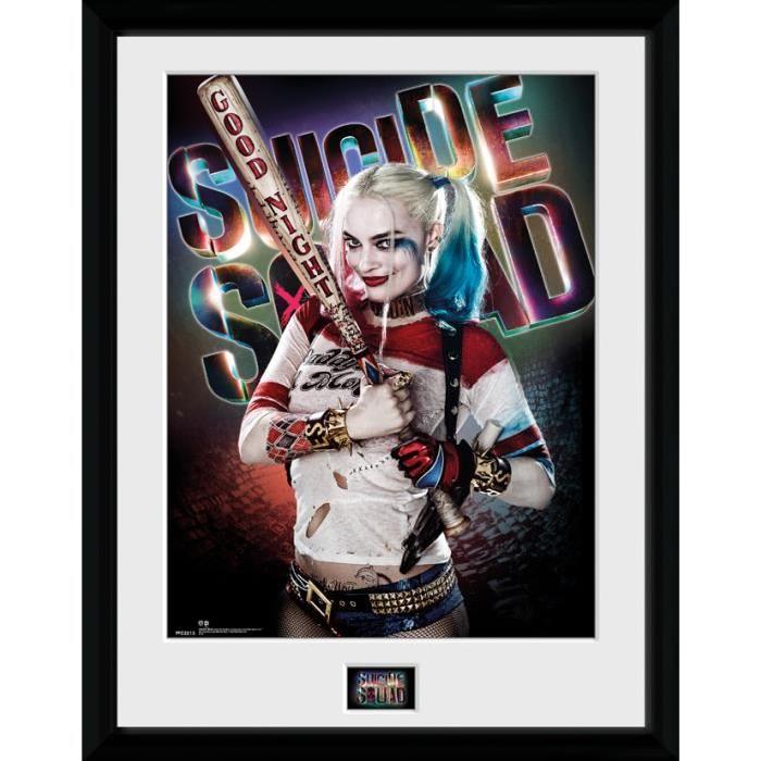 Cadre collector Suicide Squad Harley Quinn Good 15X20cm